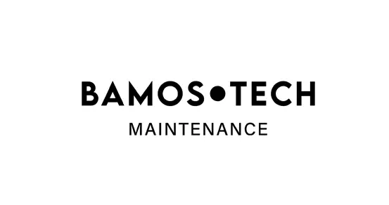 Logo van Bamostech, technisch installatiebedrijf gespecialiseerd in duurzame energie-oplossingen. Studio Smaakt ondersteunt Bamostech met marketing, ontwerp en communicatie vanuit Nijmegen.”