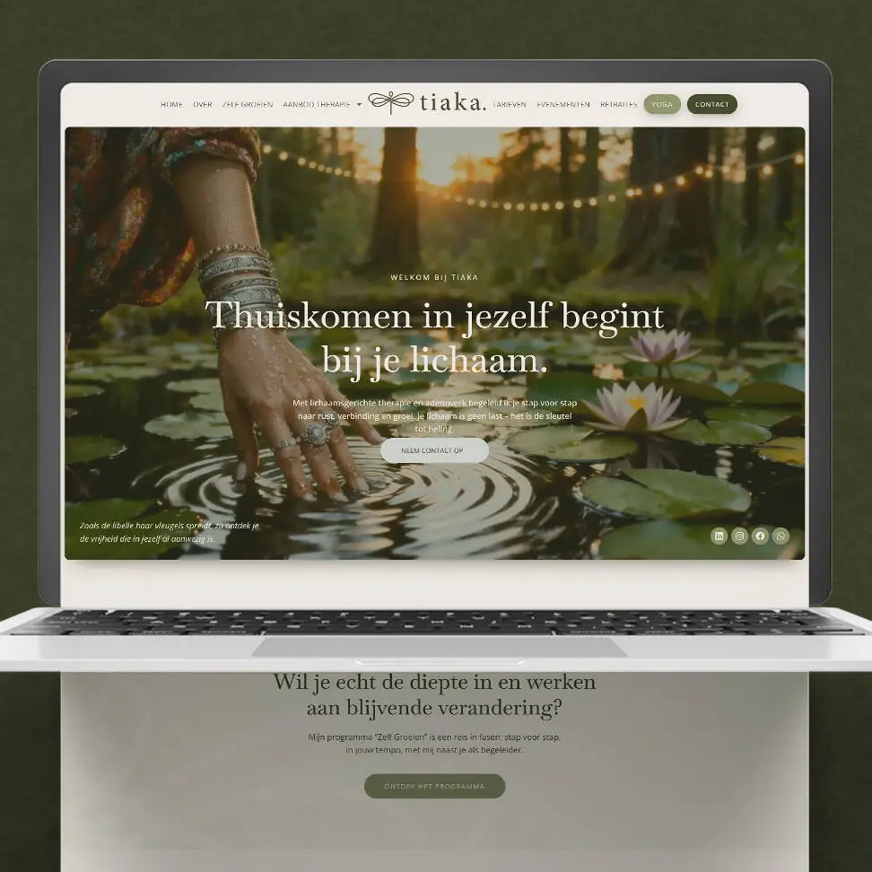 Tiaka website