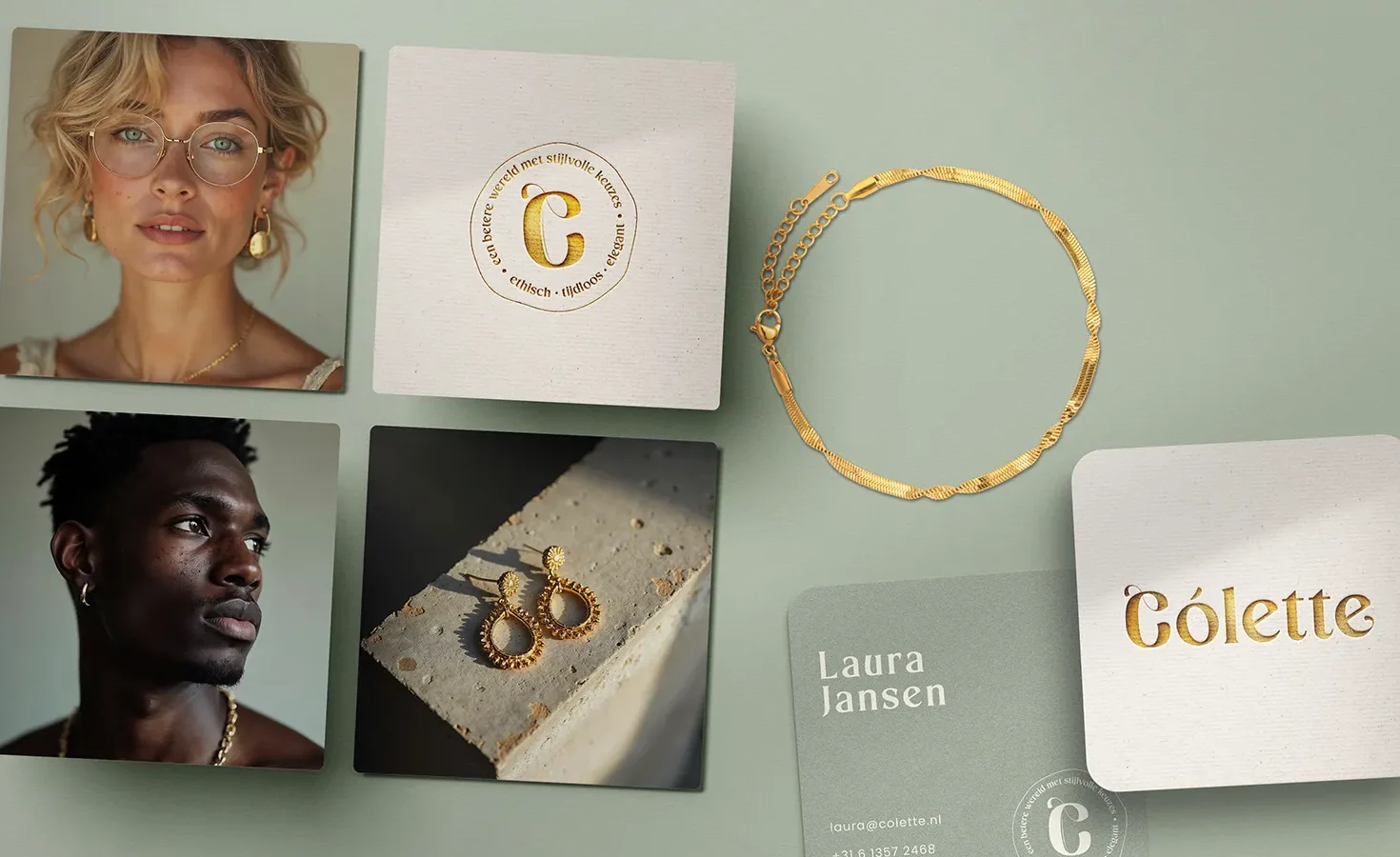 colette sieraden logo ontwerp studio smaakt nijmegen