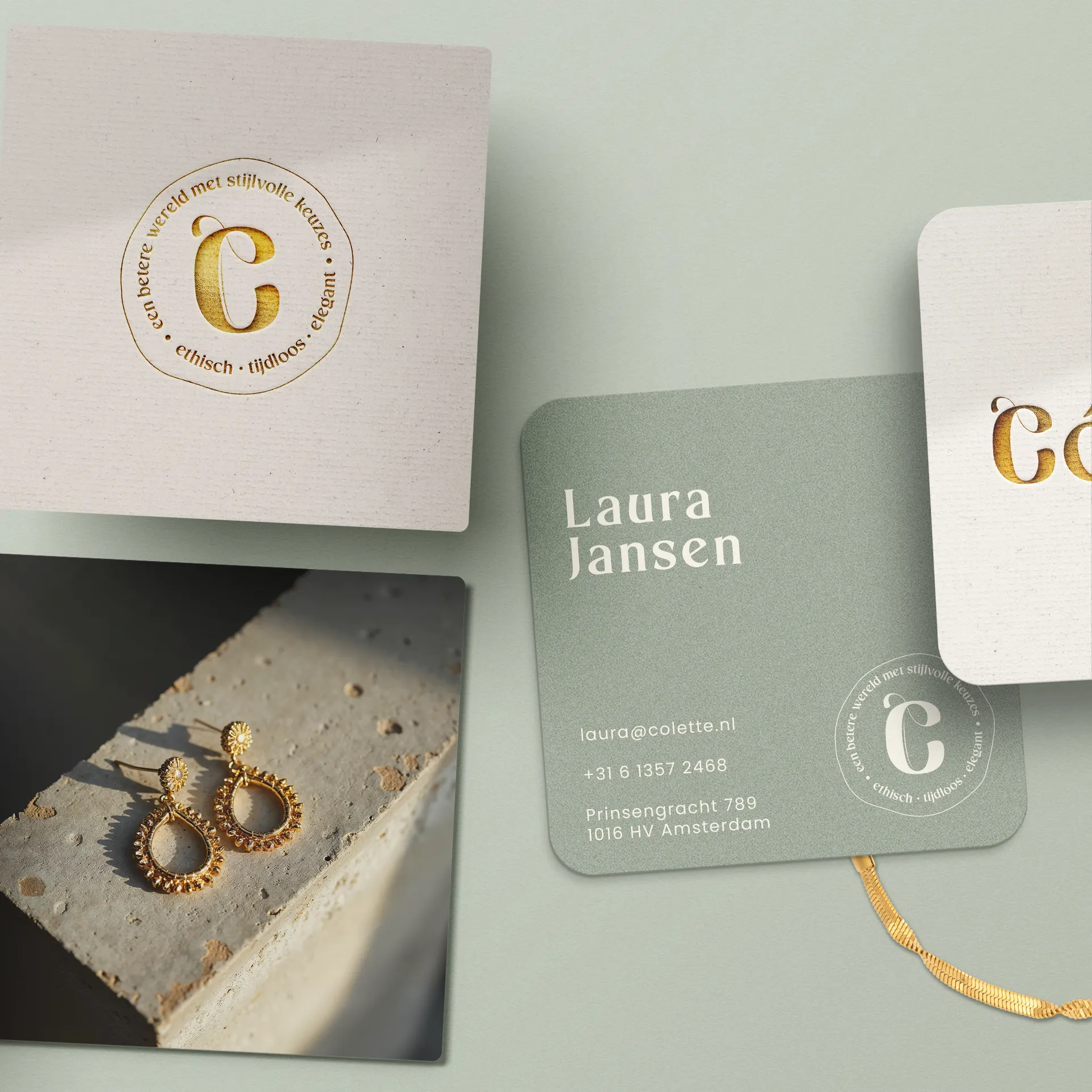 colette sieraden logo ontwerp studio smaakt nijmegen